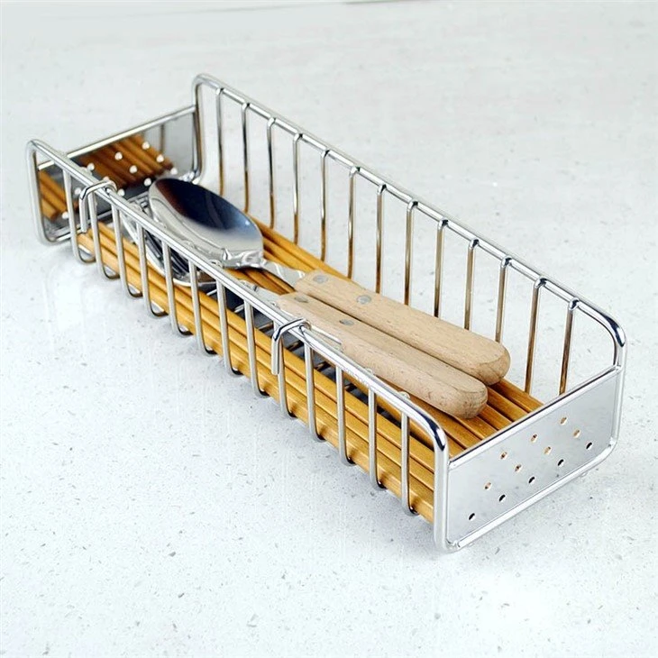 stainless steel utensil holder for drawer